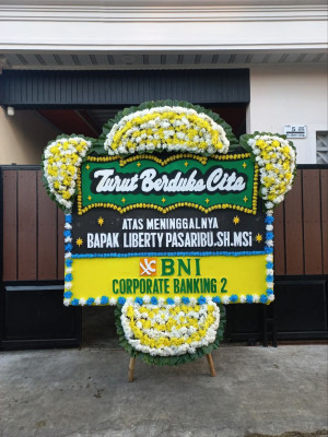 Papan Bunga Duka di Buluh Kasap