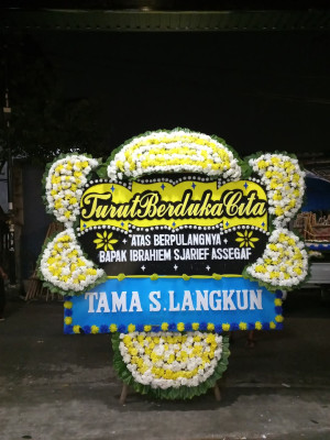 Papan Bunga Duka di Buluh Kasap